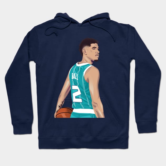 Lamelo Ball Hoodie by knnthmrctn